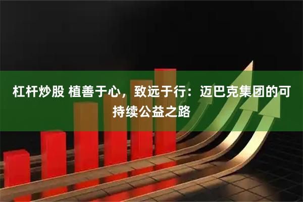 杠杆炒股 植善于心，致远于行：迈巴克集团的可持续公益之路